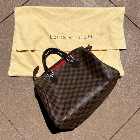 Louis Vuitton Handbags - Louis Vuitton Damier Ebene Speedy 30